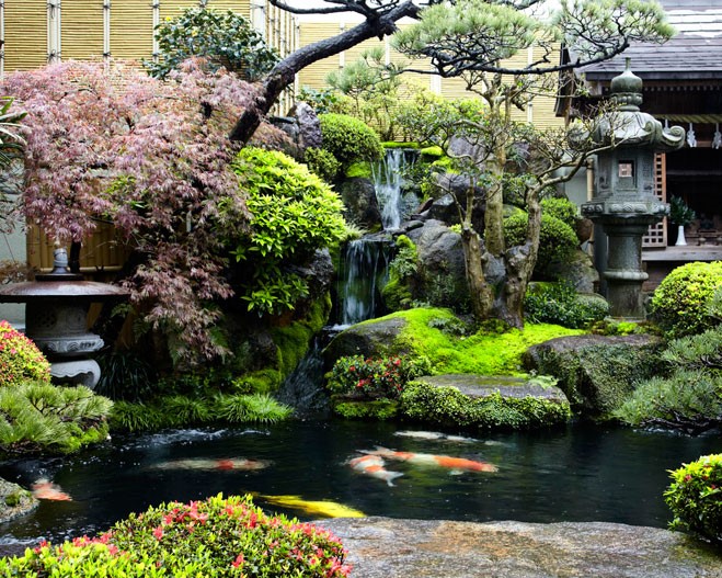 Este es un jardín japones
